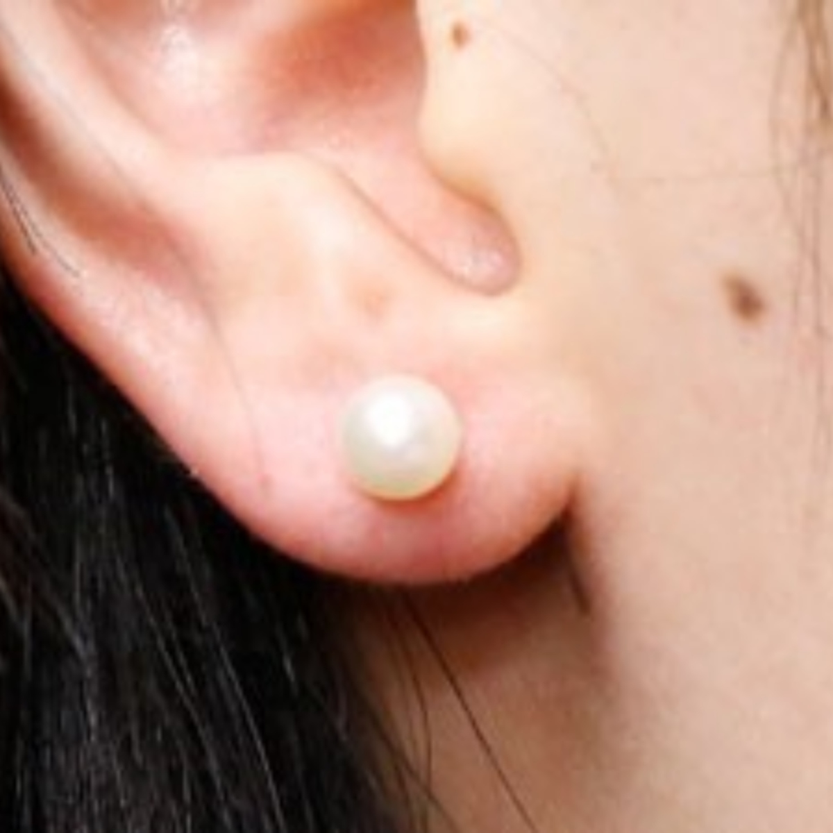 プラチナ ピアス 丸玉 6mm パールキャッチ スタッドピアス ペア pt900 真珠 両耳 シンプル 人気 ジュエリー ファーストピアス 山梨県 管理番号150421103plp SWAA113